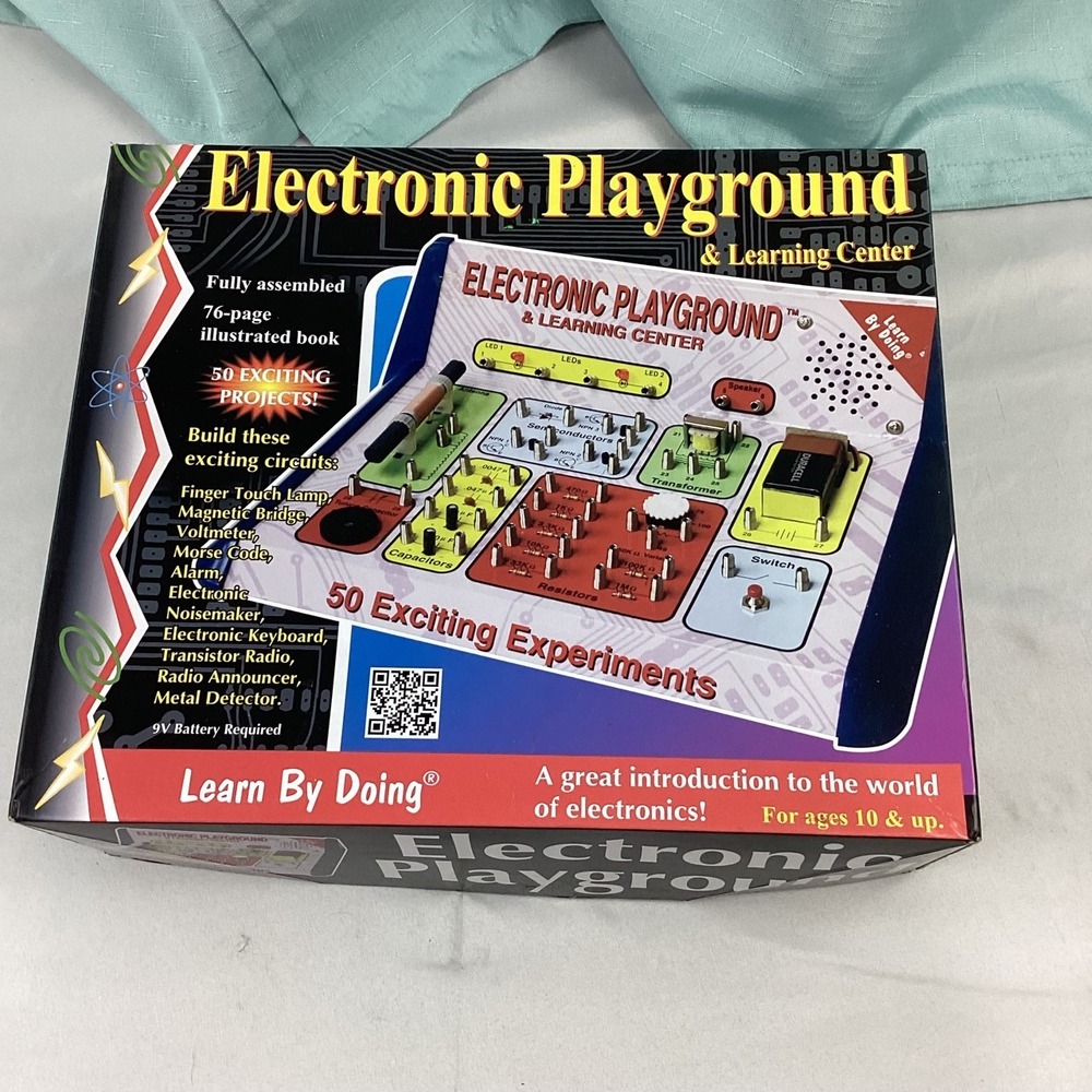Elenco Electronic Playground Learning Center 50 Experiments Model EP-50 STEM Kit